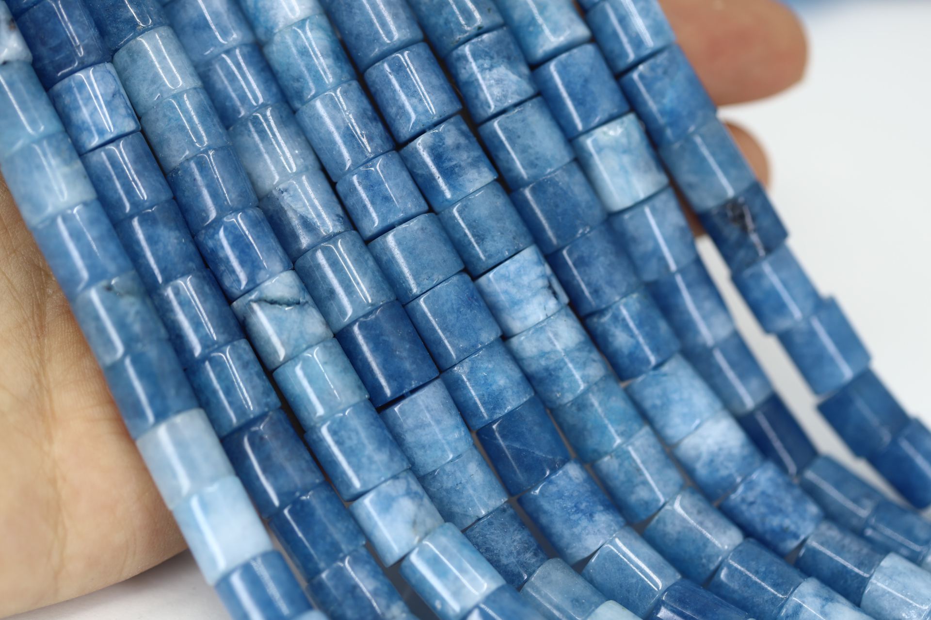8mm-blue-dyed-cylinder-natural-stone