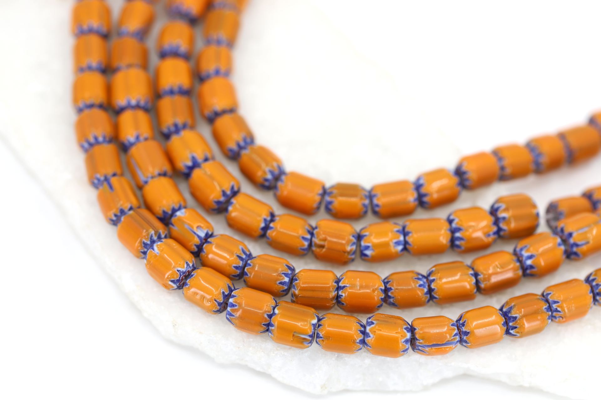 8mm-orange-blue-chevron-glass-beads