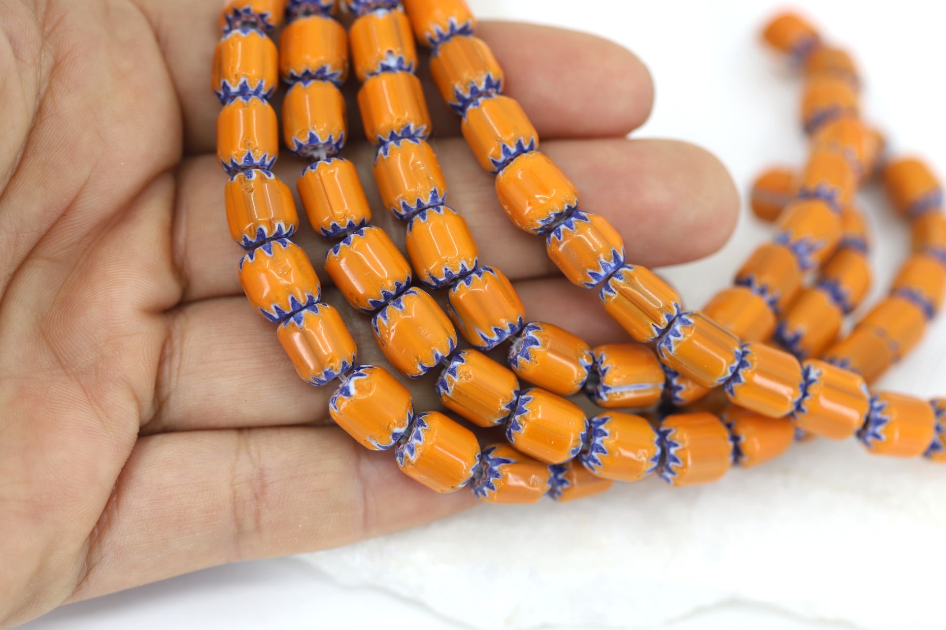 8mm-orange-blue-ethnic-glass-beads