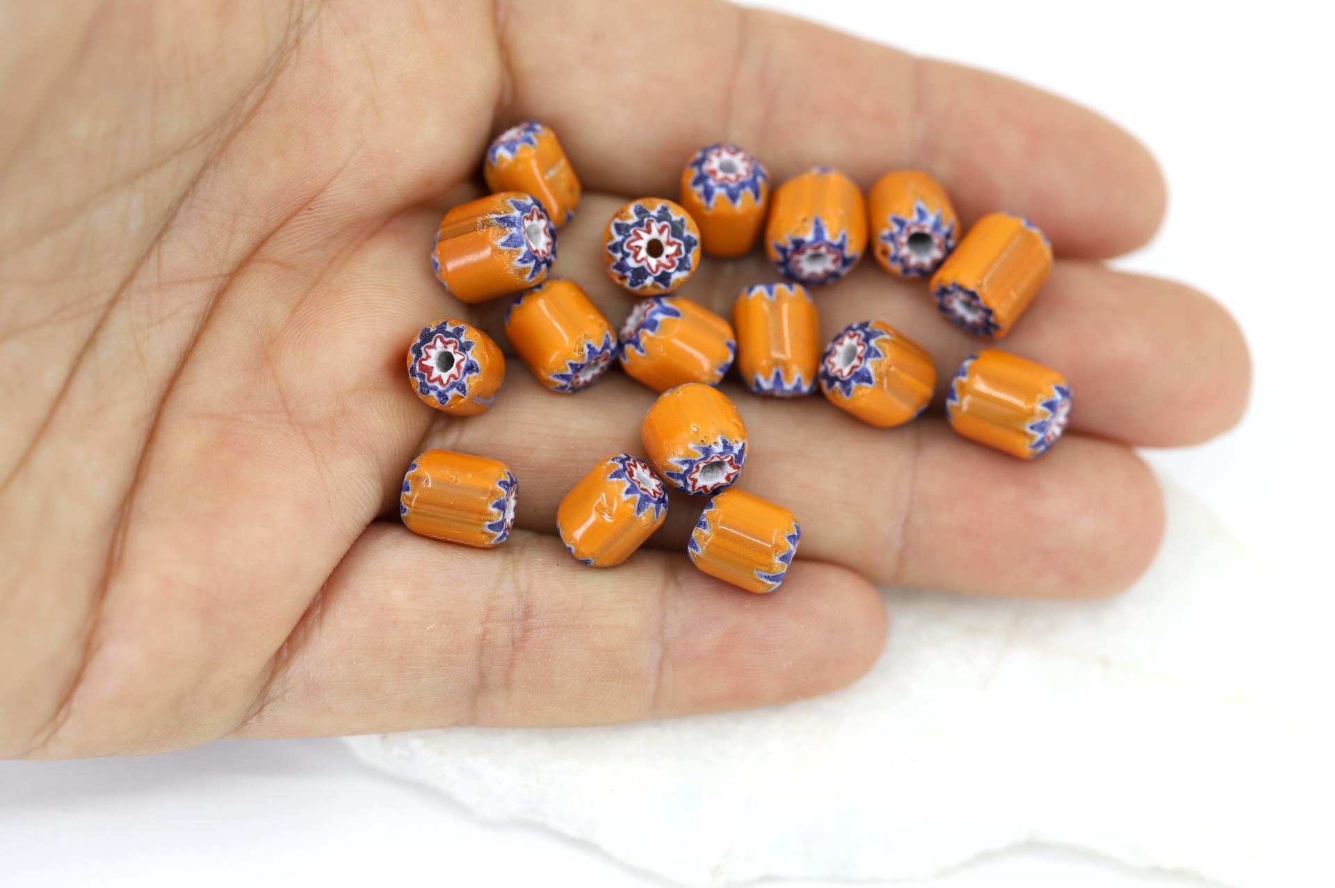 orange-blue-ethnic-glass-beads