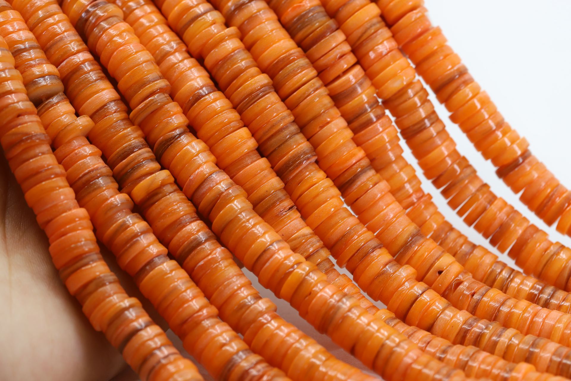 8mm-orange-shell-beads-jewelry-making