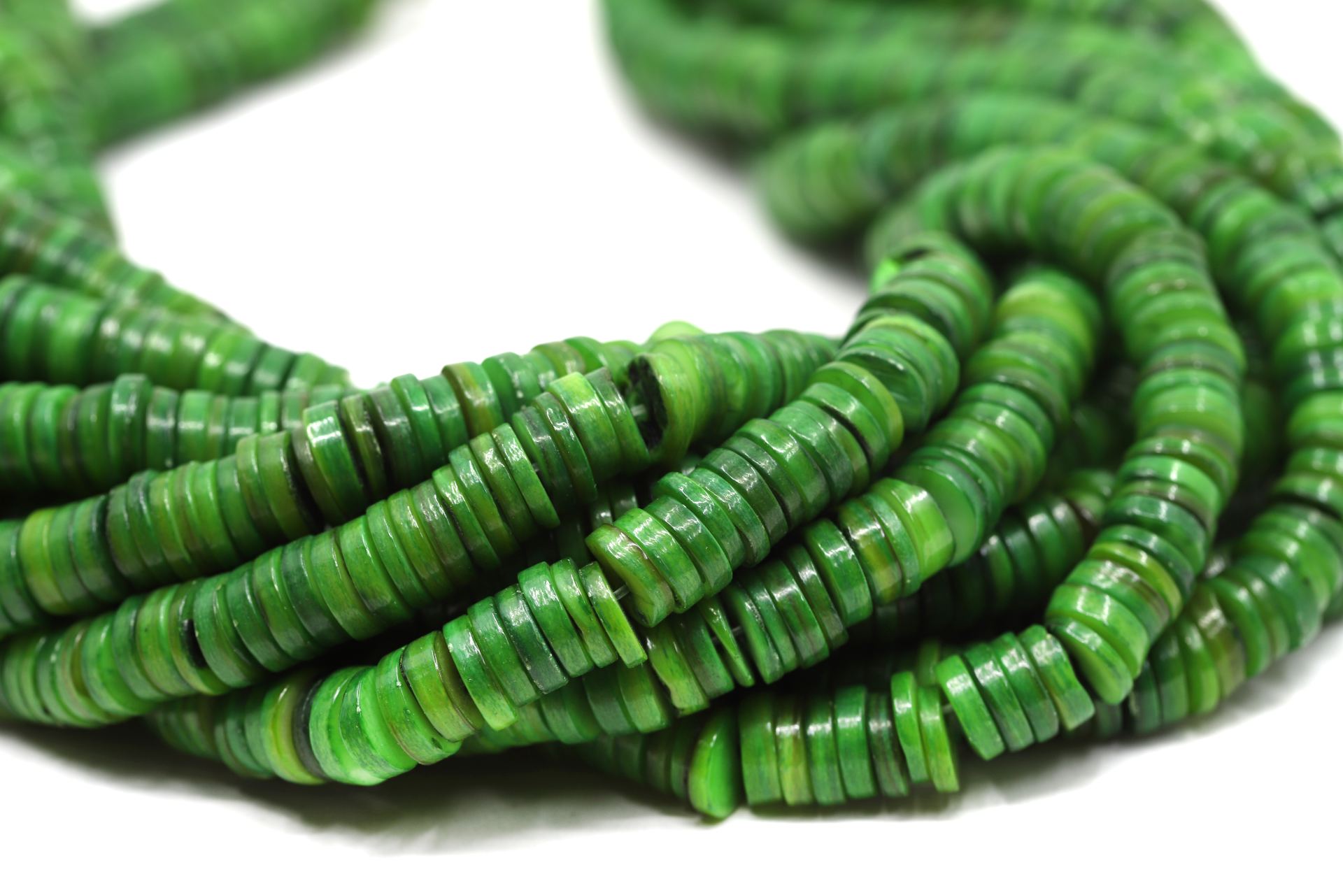 8mm-green-shell-beads-strand-cchange