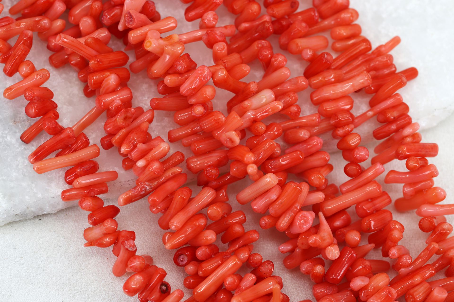 red-orange-dyed-coral-beads