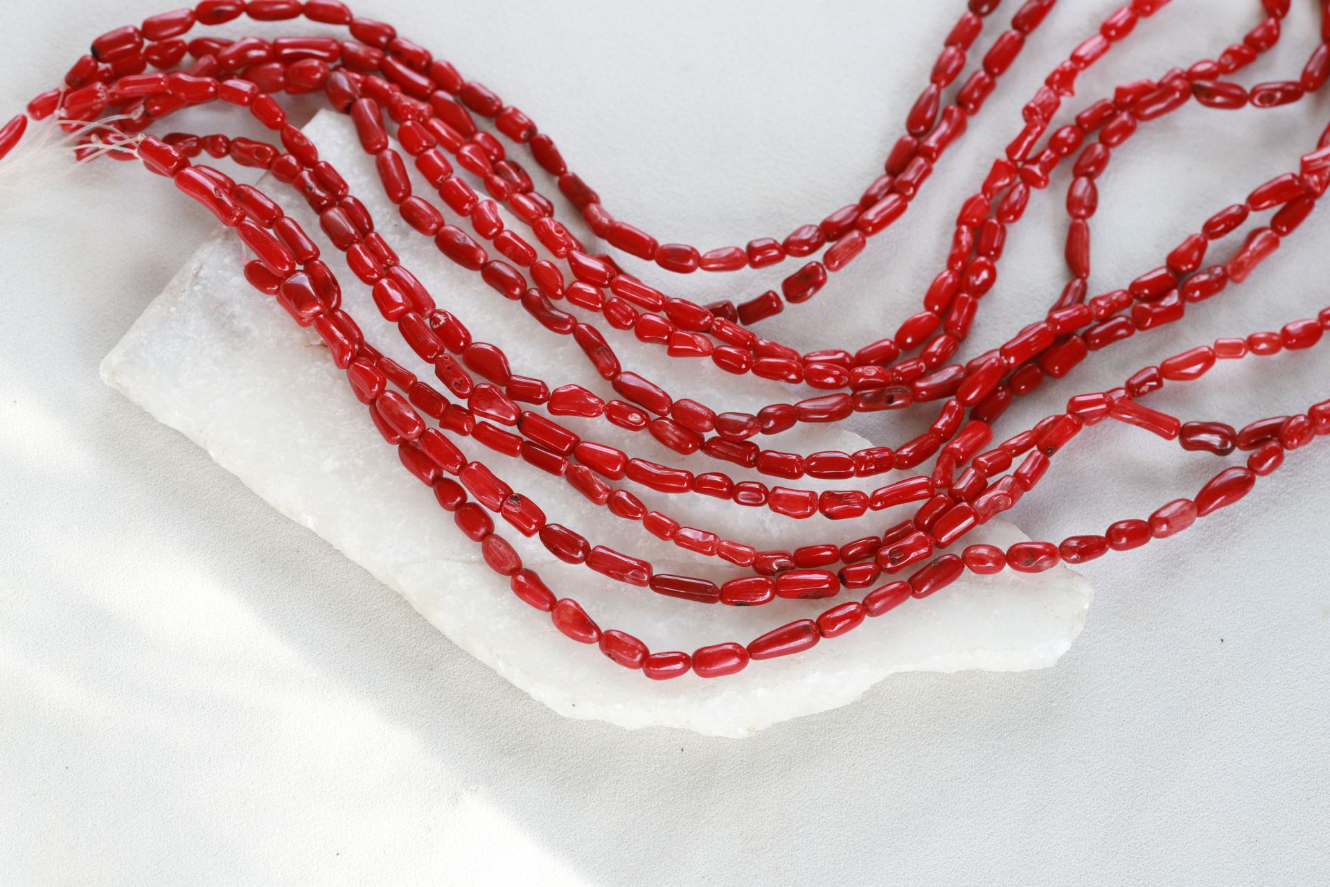 7mm-red-coral-bamboo-nugget-beads