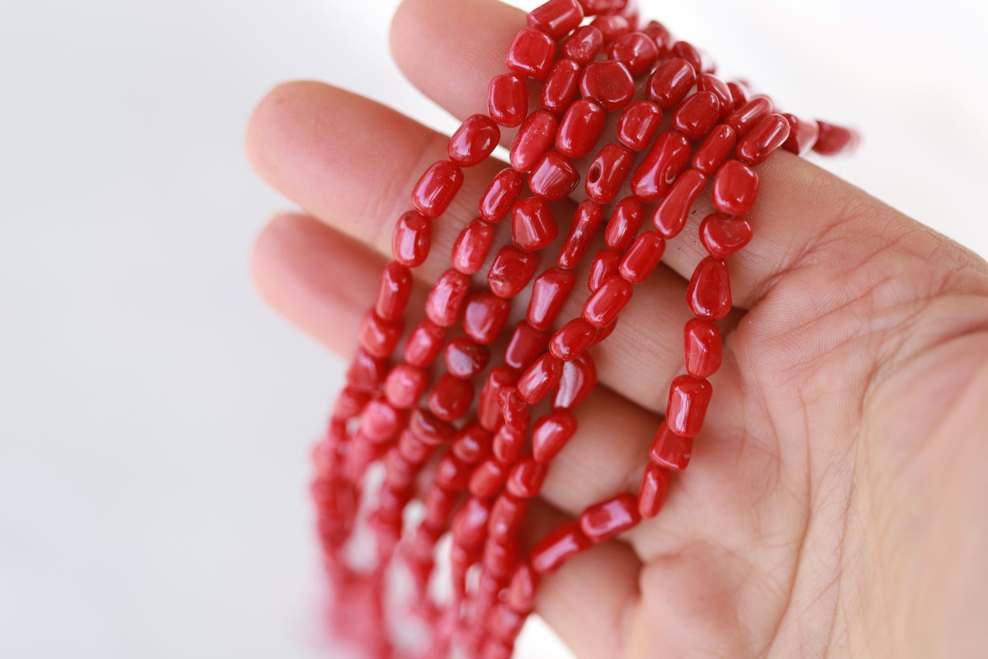 9mm-round-red-natural-coral-nugget-beads