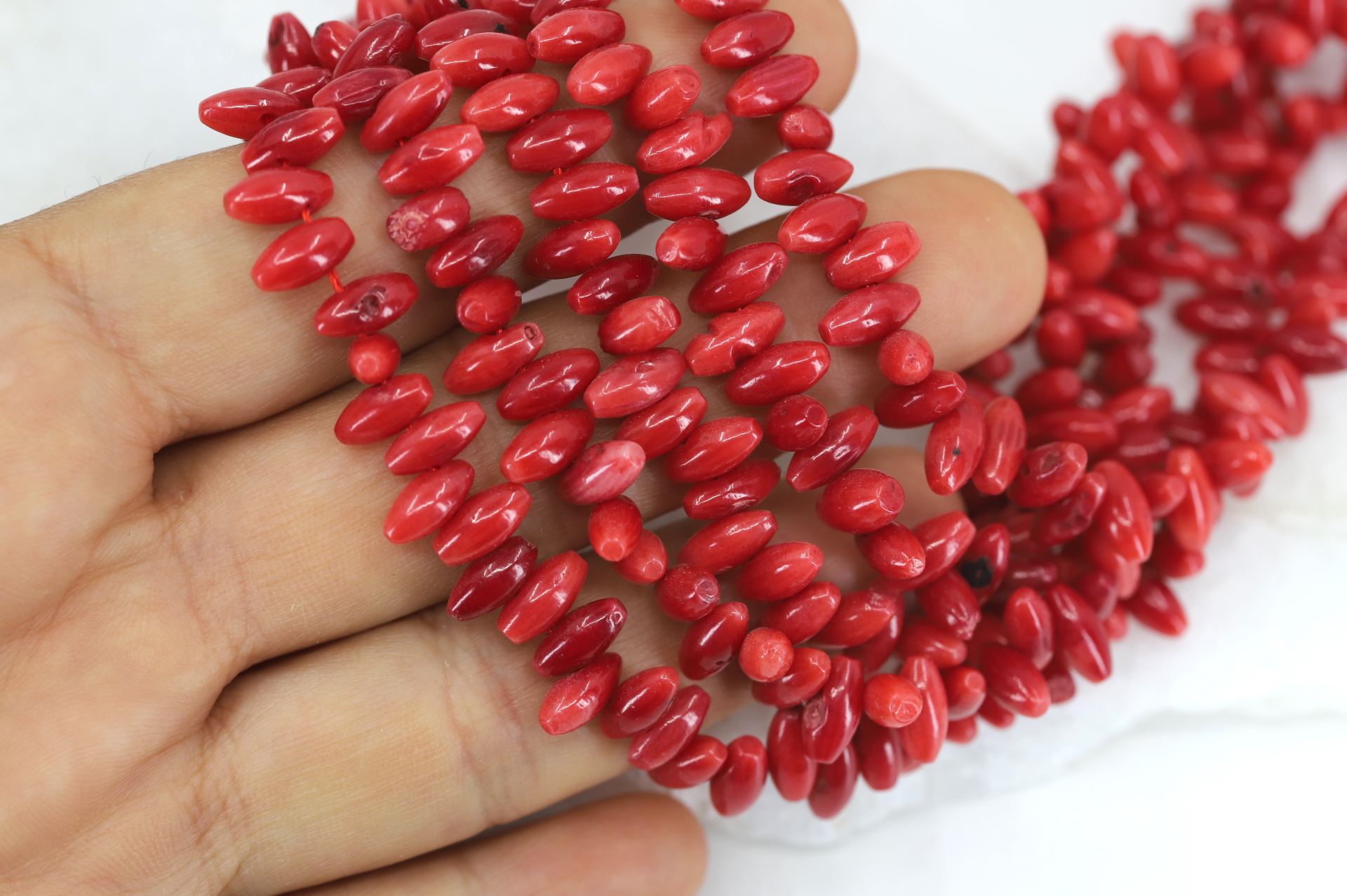 8mm-rice-shape-natural-coral-beads-stran