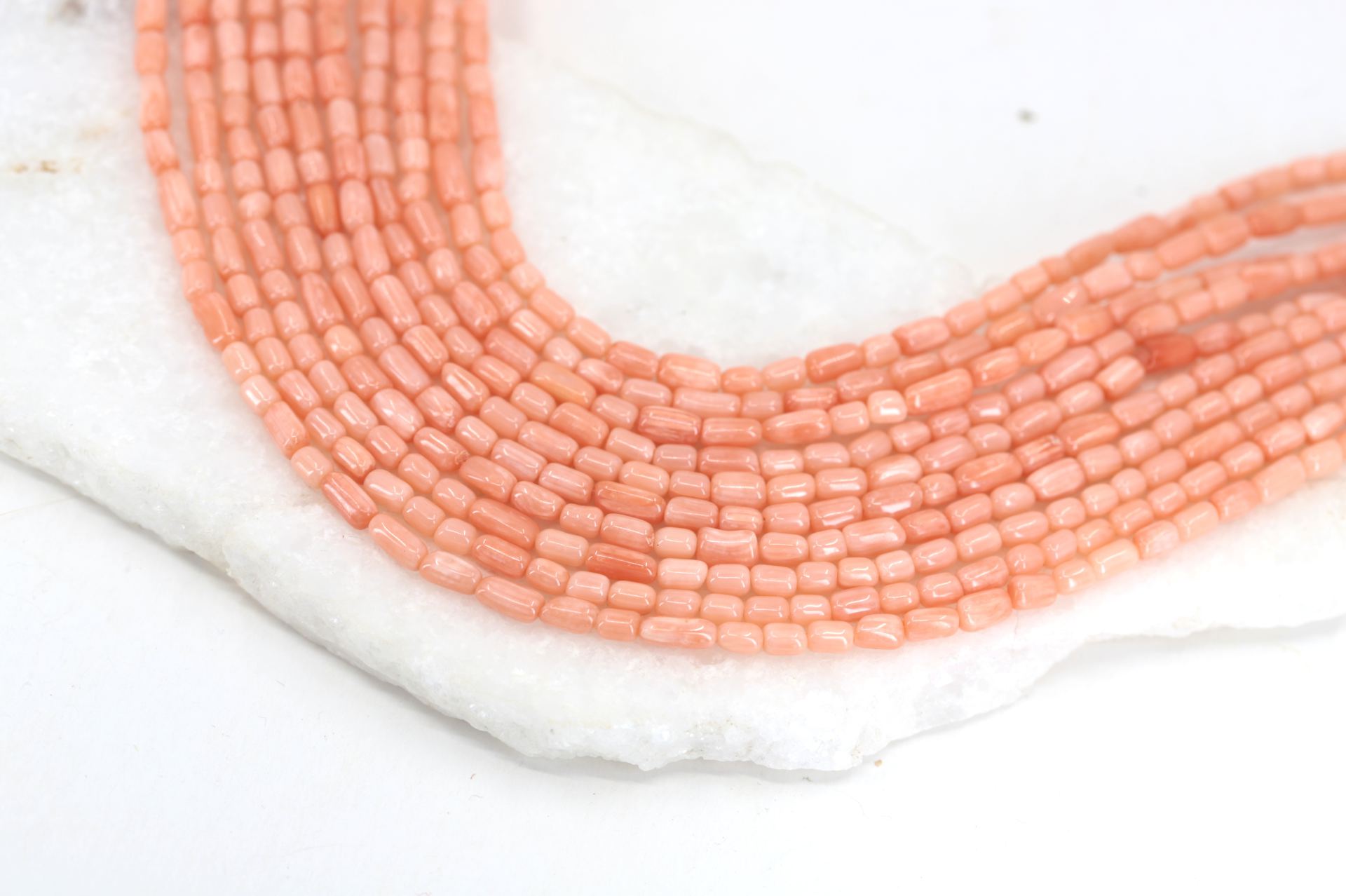 6mm-pink-coral-pebble-nugget-strand