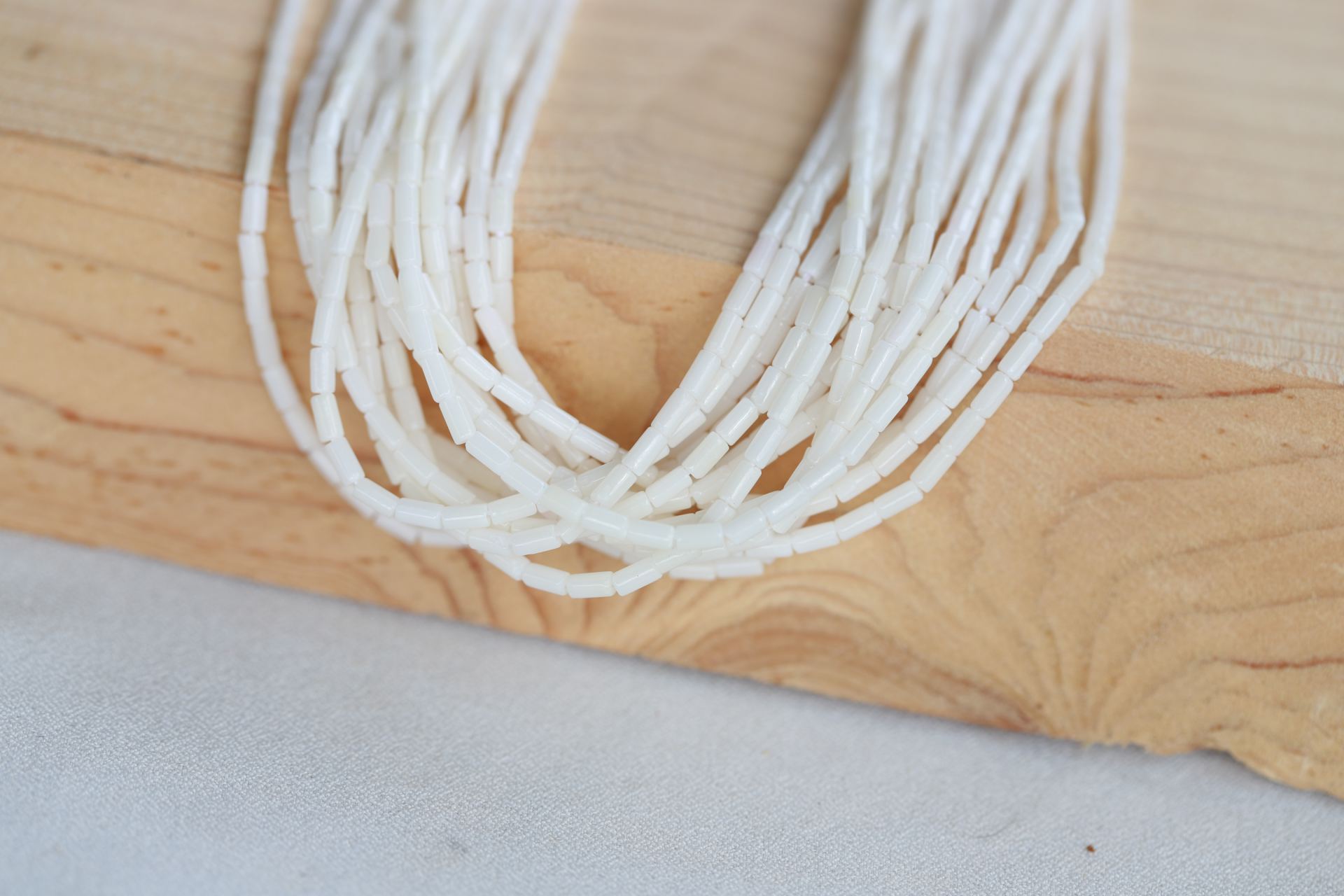 4mm-white-mini-tube-coral-beads-strand