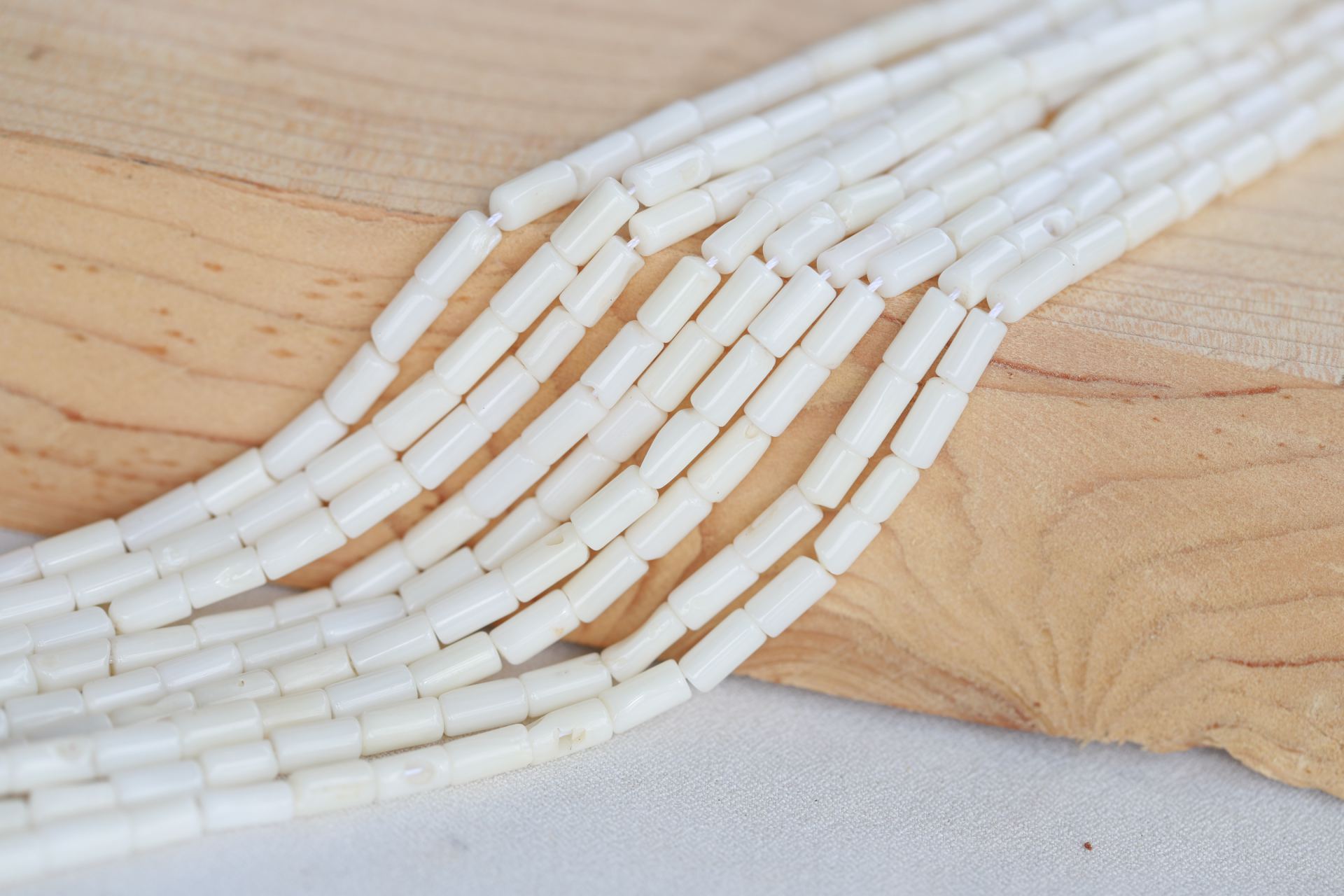 4mm-tube-white-natural-coral-beads