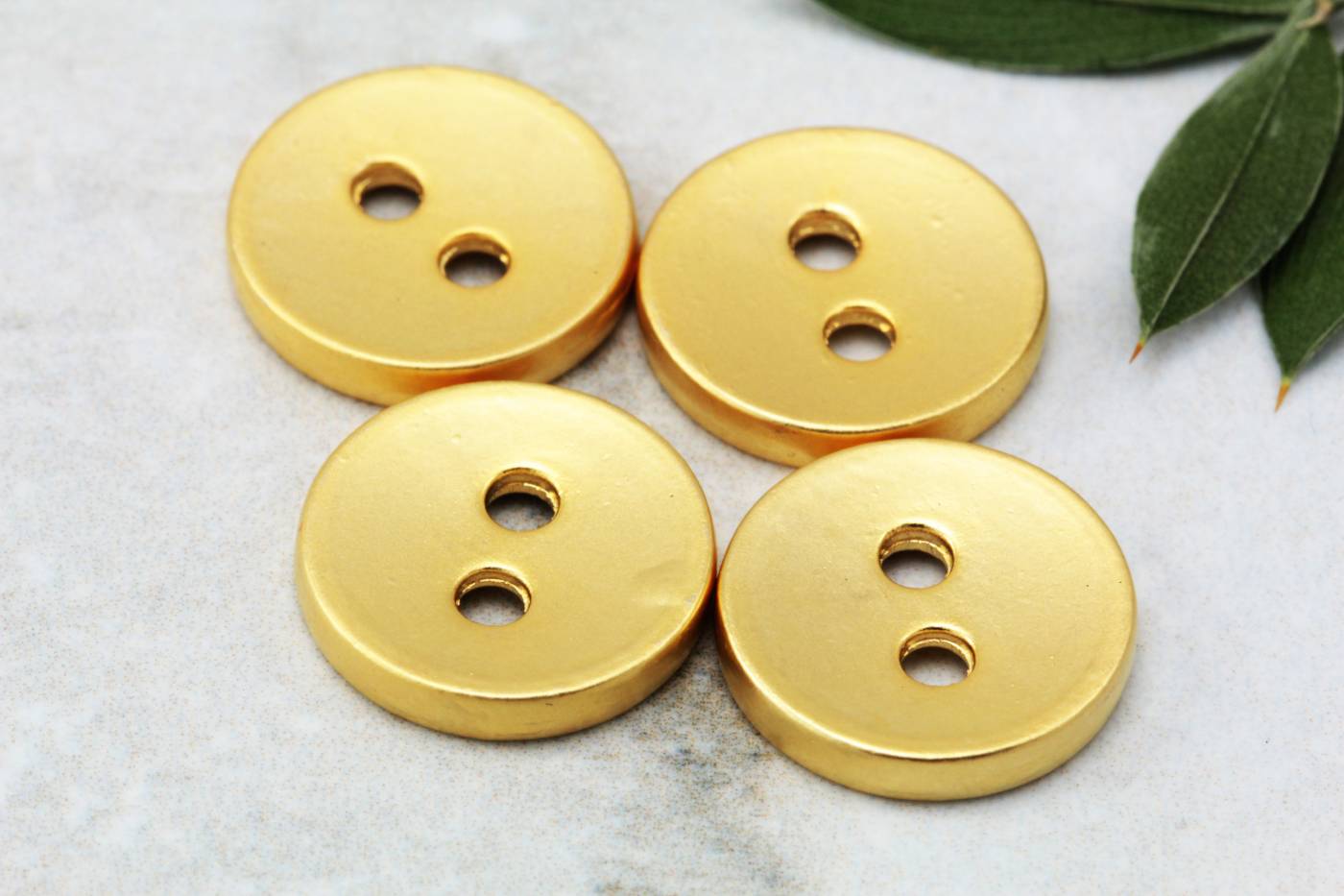 gold-plated-button-charm-findings
