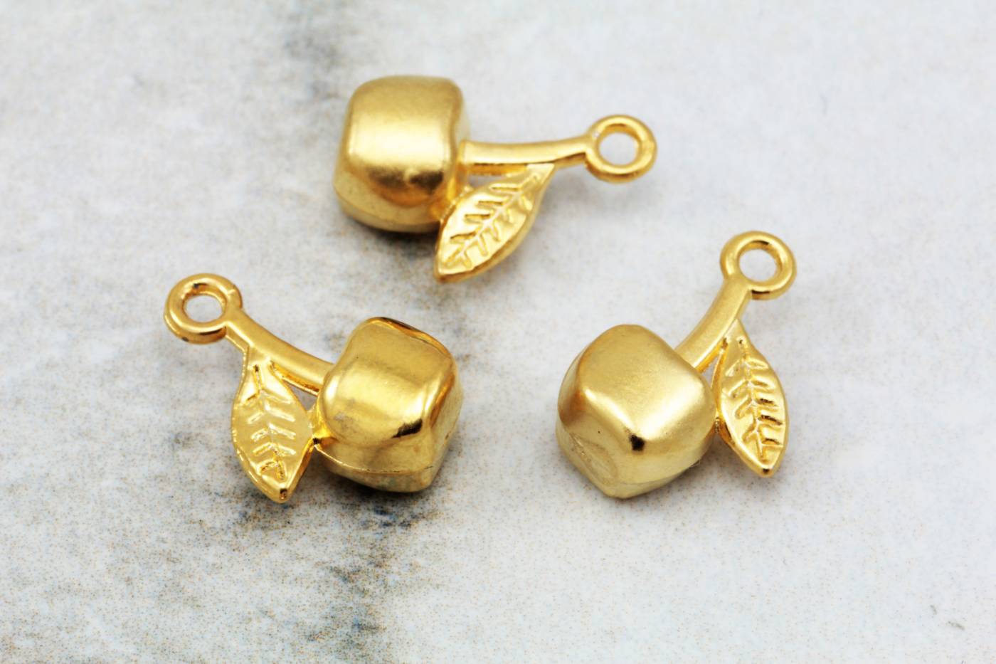 gold-plated-metal-cherry-pendants