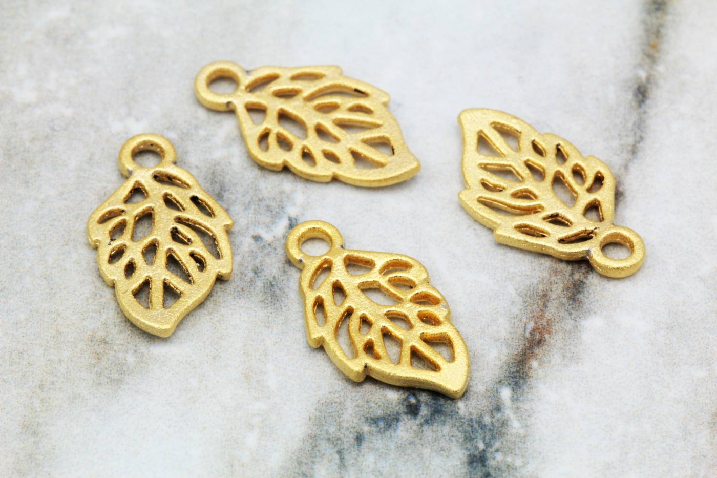 metal-gold-plated-tiny-leaf-pendants