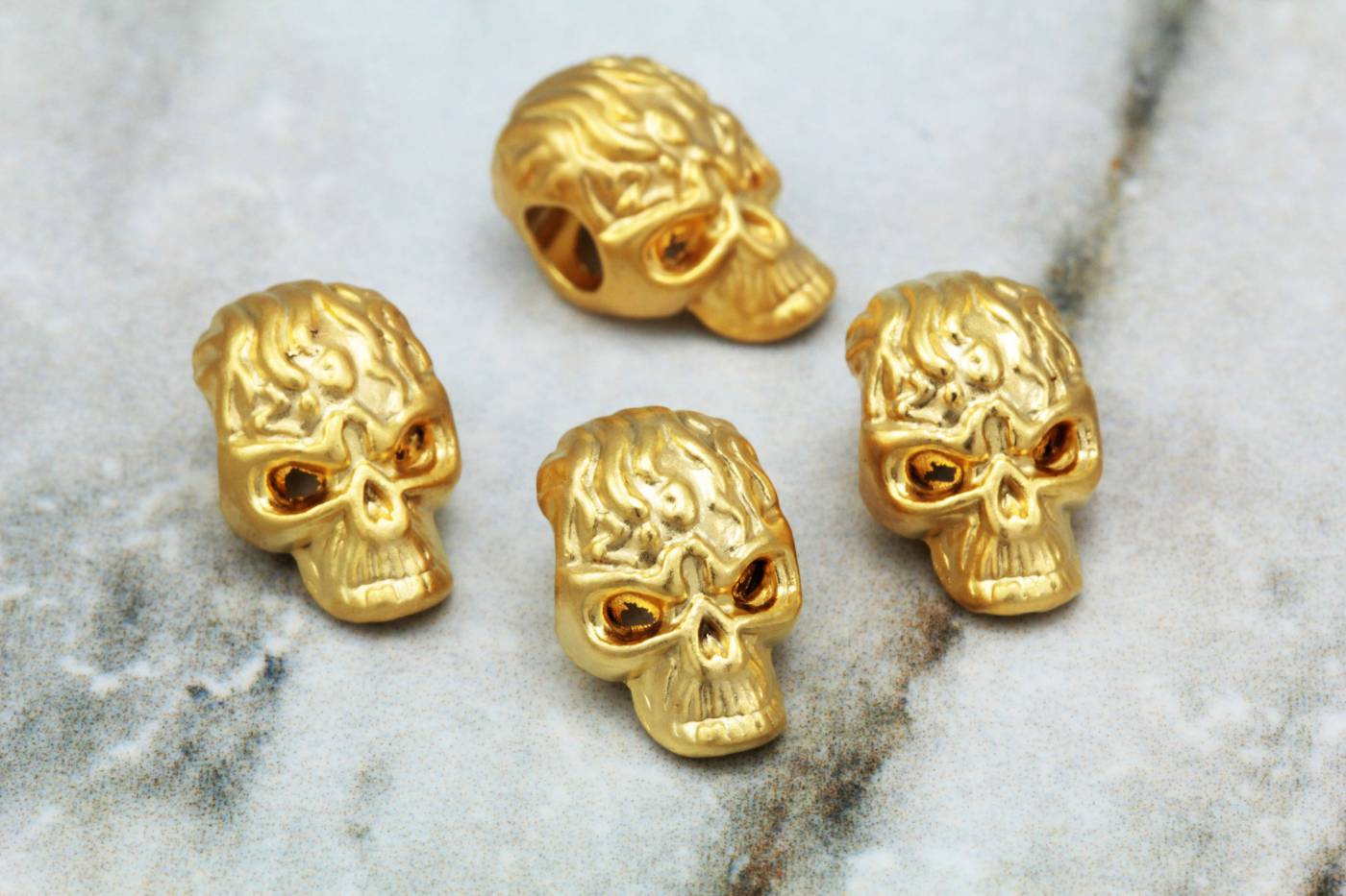 gold-plate-metal-skull-jewelry-charms