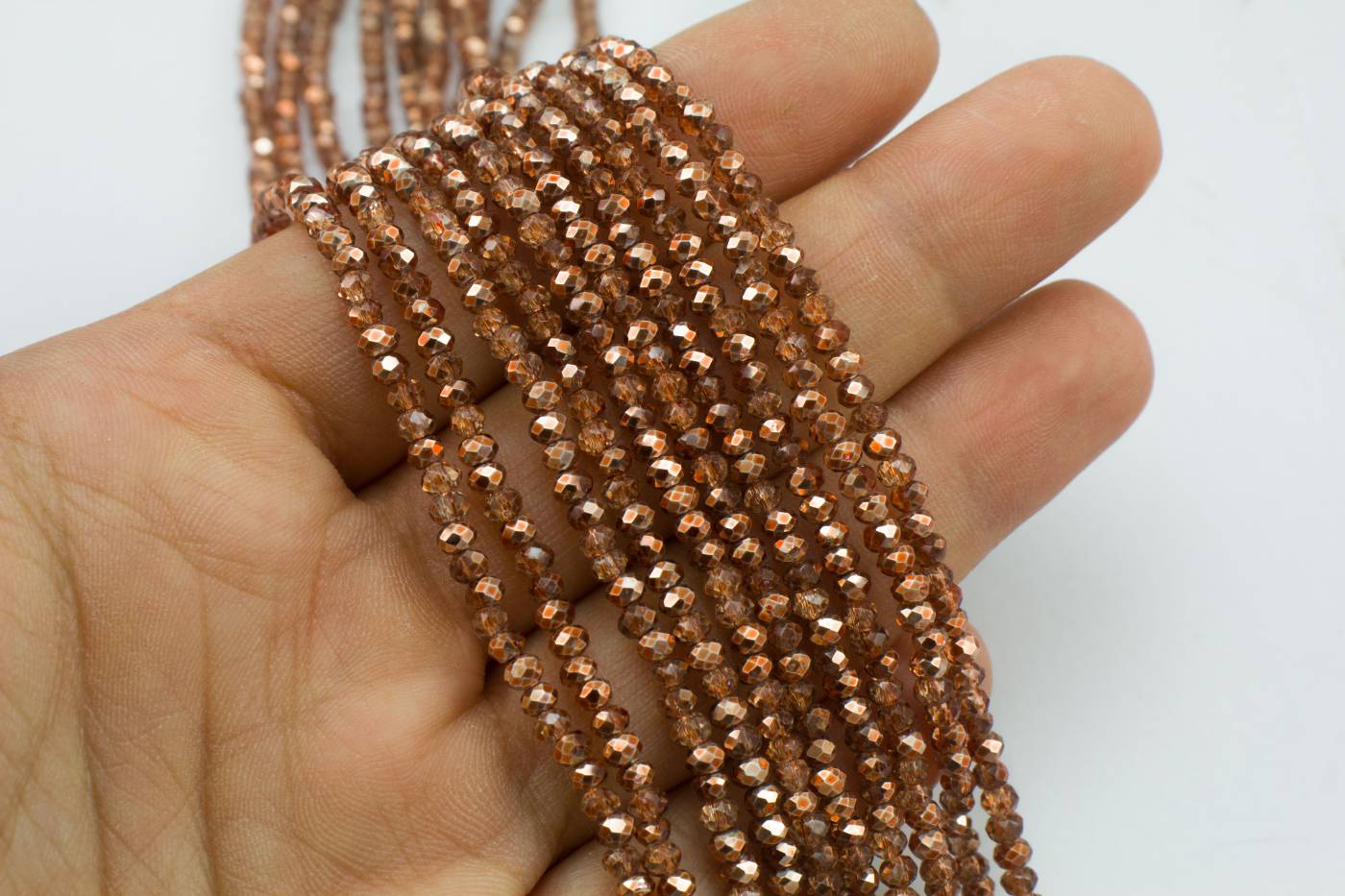 2mm-Copper-Crystal-Glass-Beads