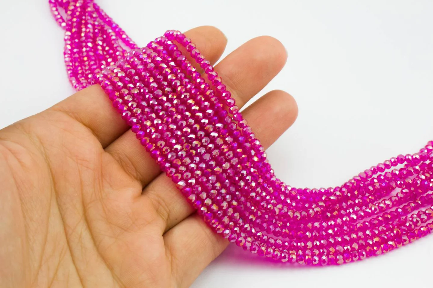 3mm-fuchsia-crystal-glass-beads.