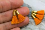 2cm-orange-cotton-mini-tassels