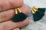 2cm-dark-armygreen-cotton-mini-tassels