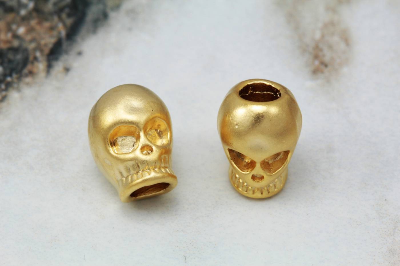 12mm Gold Skull Charms / GPY-370 | Charms