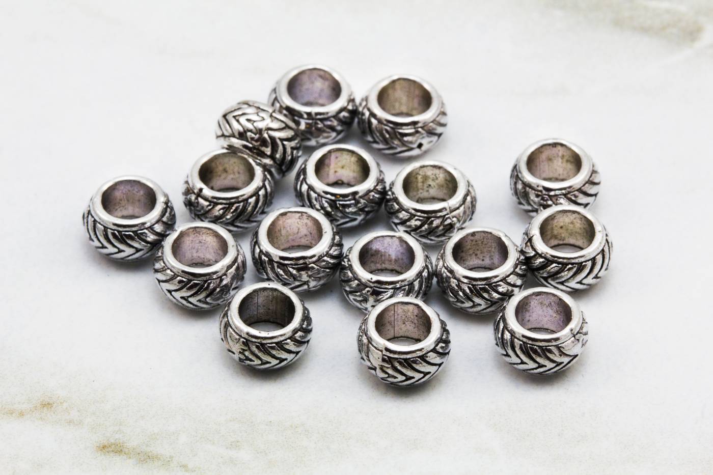 rondelle-silver-jewelry-spacer-beads