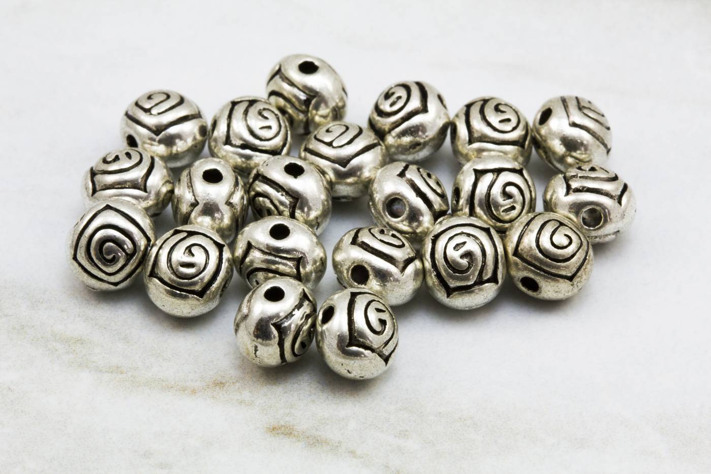 rose-pattern-round-ball-silver-beads