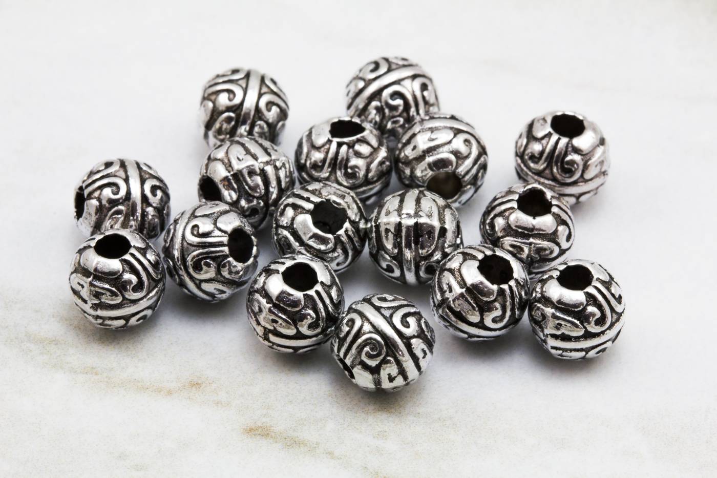 8mm-metal-round-ball-silver-beads
