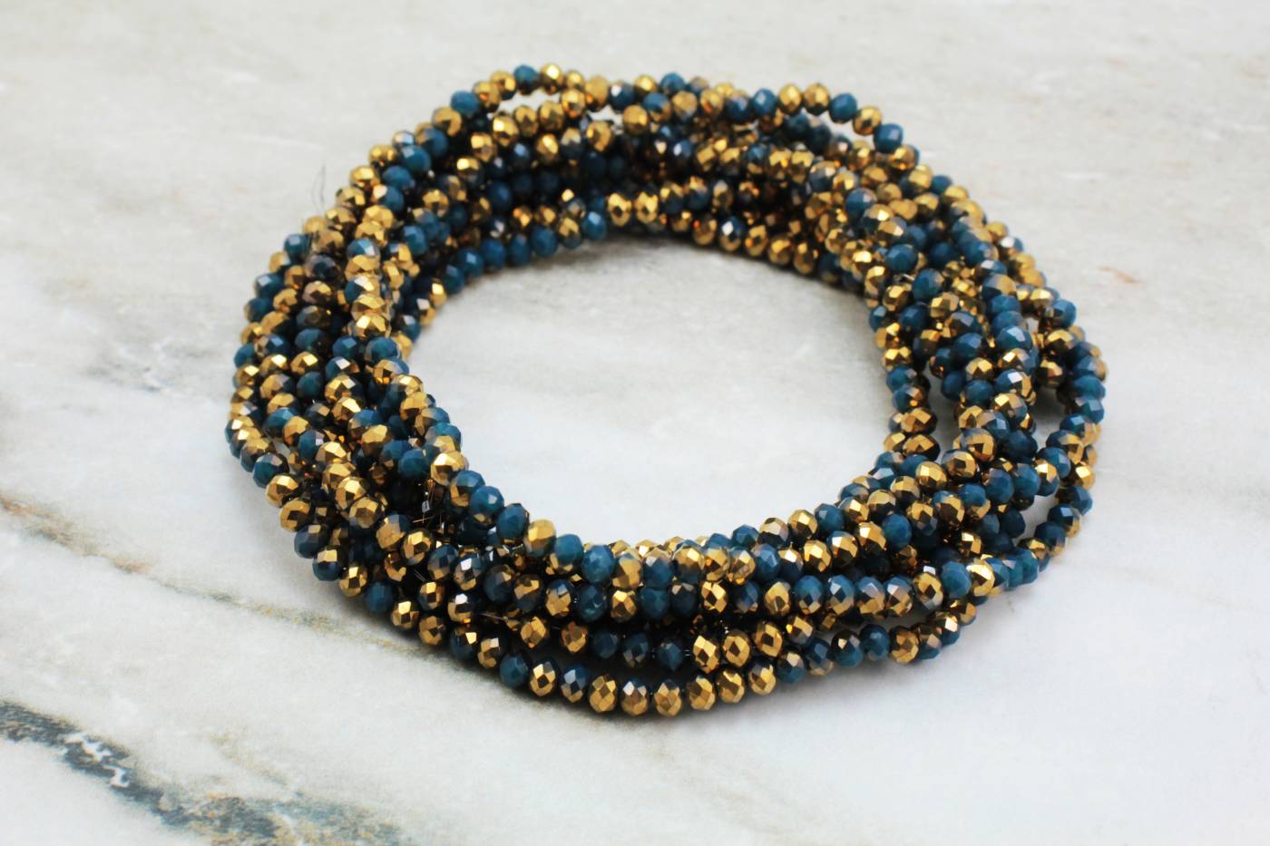 crystal-beads-gold-blue-mix-colour