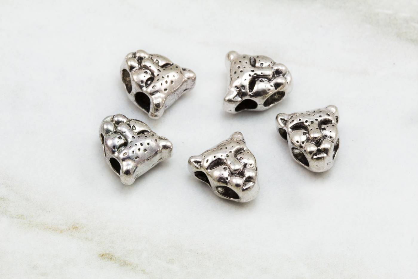 tiger-head-double-hole-jewelry-charms