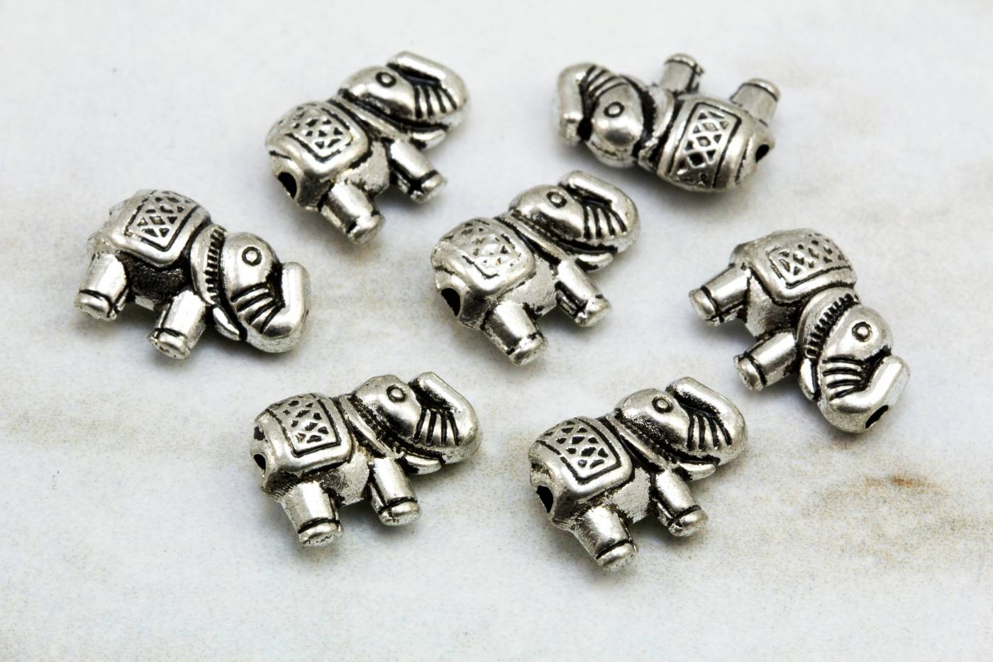 metal-elephant-animal-charm-findings